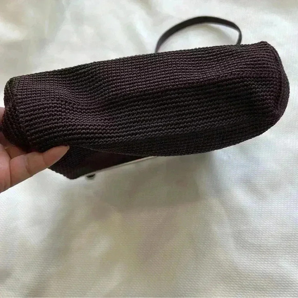 The Sak Crochet Brown Shoulder Bag - Picture 9 of 12